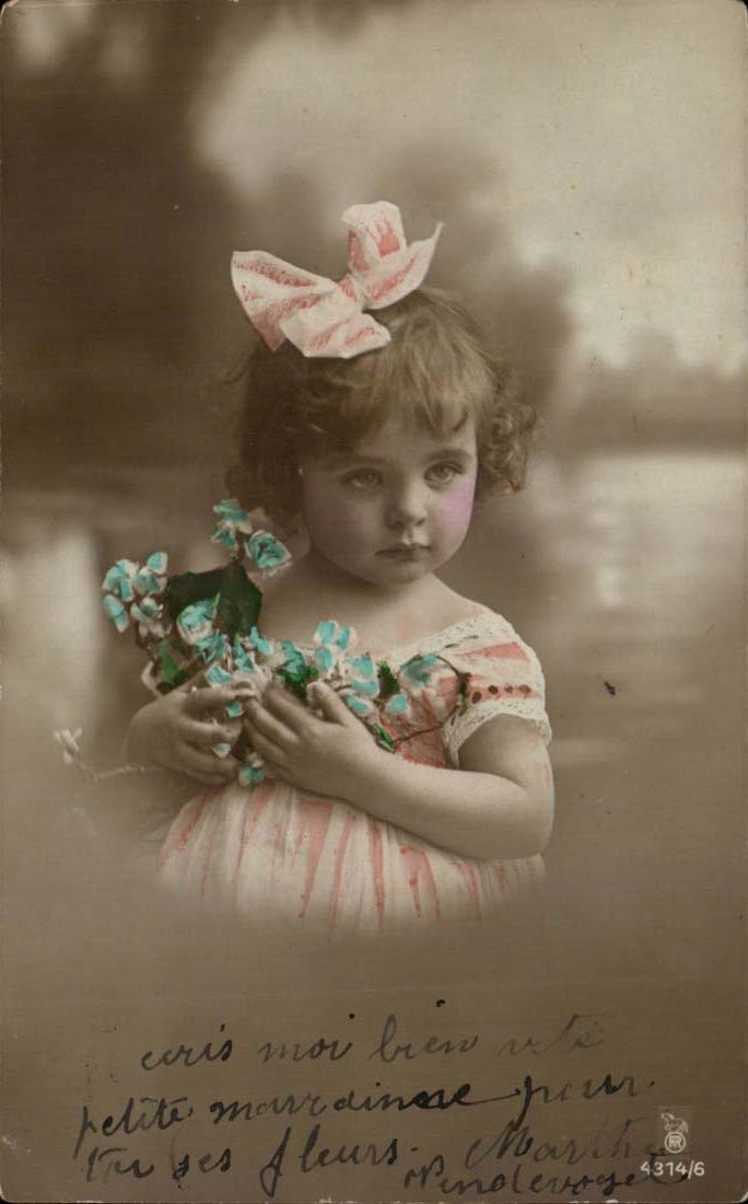 CPA Fantaisie Jeune fille