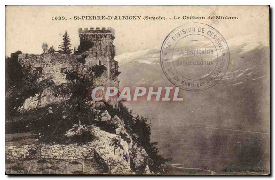 St Pierre d'Albigny CPa Le chateau de Miolans