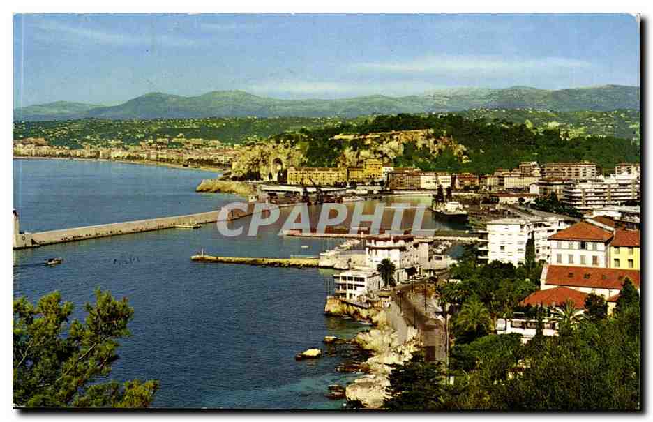 Nice CPM Vue generale prise du Mont Boron