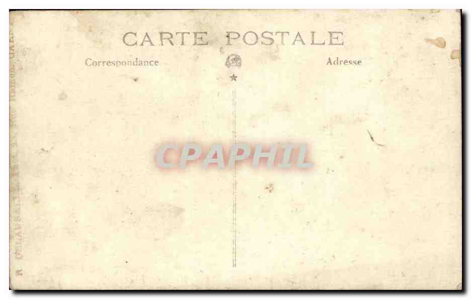 Carte Photo Greffe de Paix Canton Est (non localisee) — Rückseite