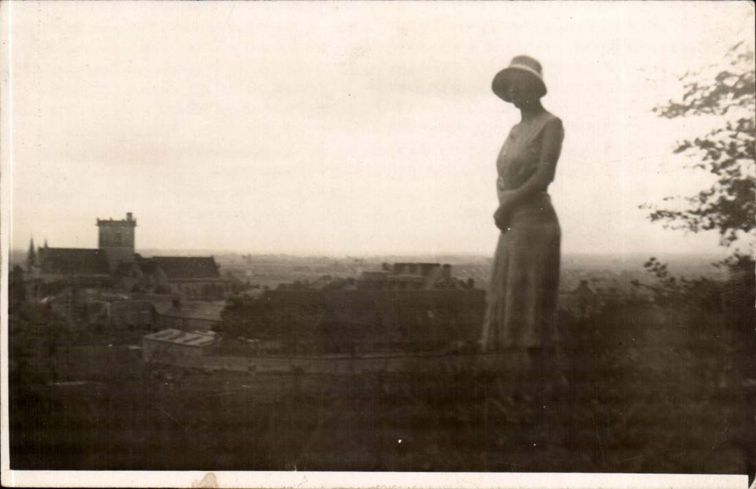 Carte photo Femme 