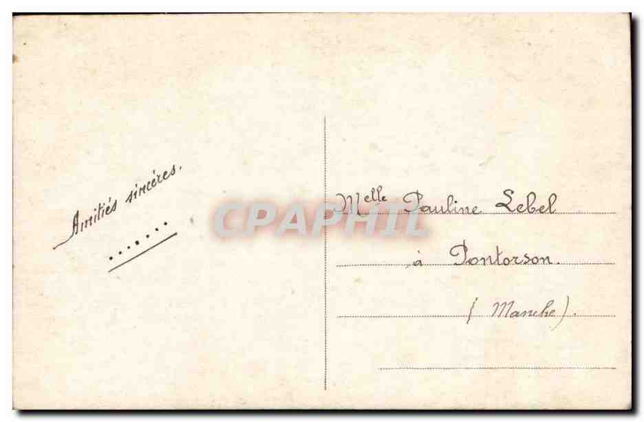 CPA FAntaisie 1er Avril Avril (poissons) — Rückseite