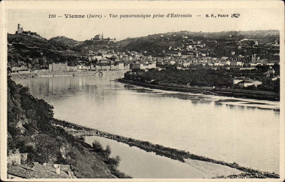 Vienne CPA Vue panoramique prise de l'Estressin