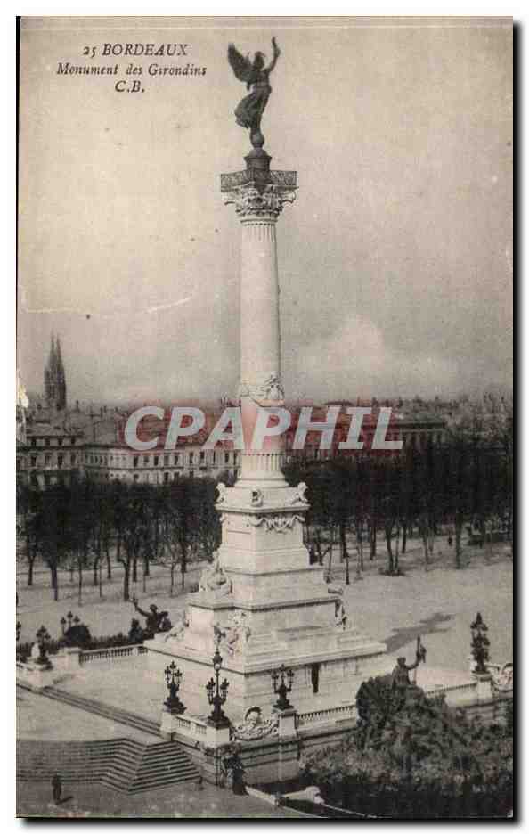 Bordeaux CPA Monument des Girondins