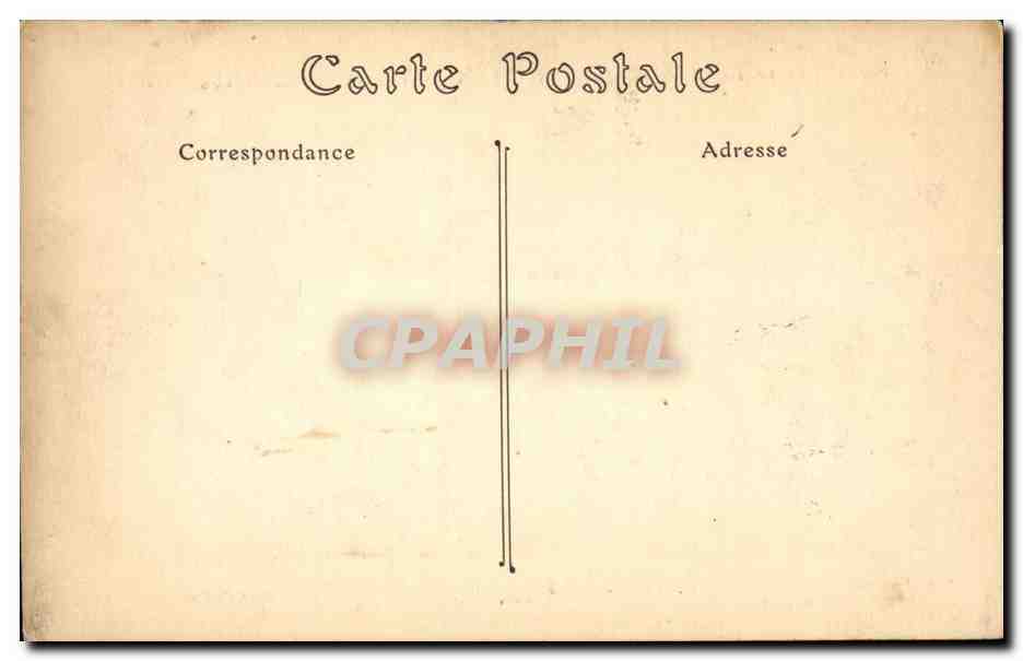 CPA Tapisserie de la Reine Mathilde Bayeux Guy conduit Harold a Beaurin — Rückseite