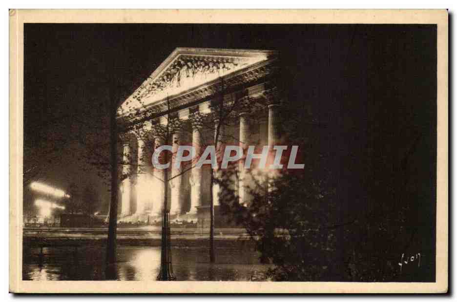 Paris CPA La madelein