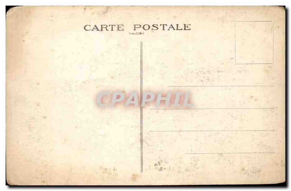 Compiegne CPA L'avenue des Beaux Monts — Rückseite
