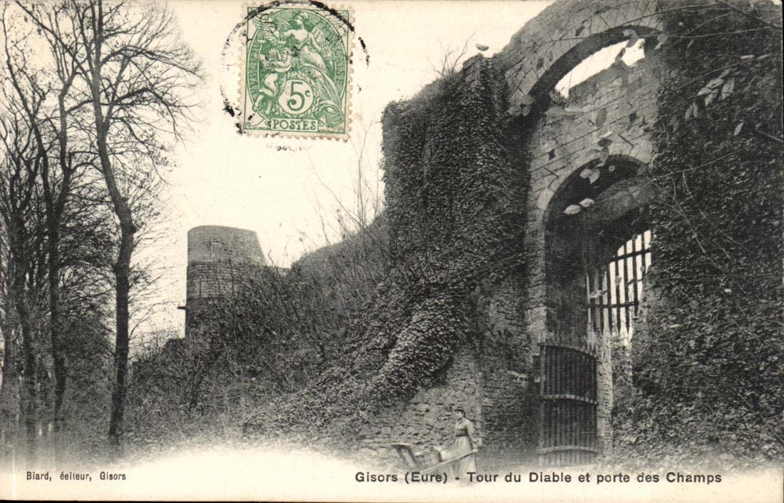 Gisors (Eure) - Tour du Diable et porte des Champs — B. Bremer & Cie, n° 193