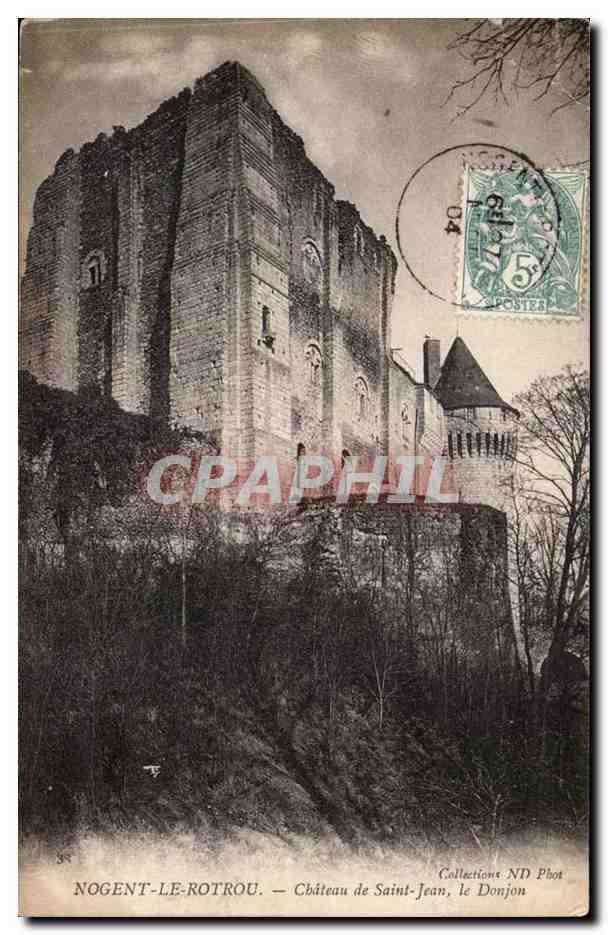 Nogent-le-Rotrou — Château de Saint-Jean, le Donjon — Collections ND Phot