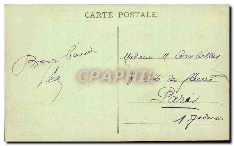 Château d'Anet (E-et-L.) — Le Portail vu de la Cour — G. Foulon — Achterkant