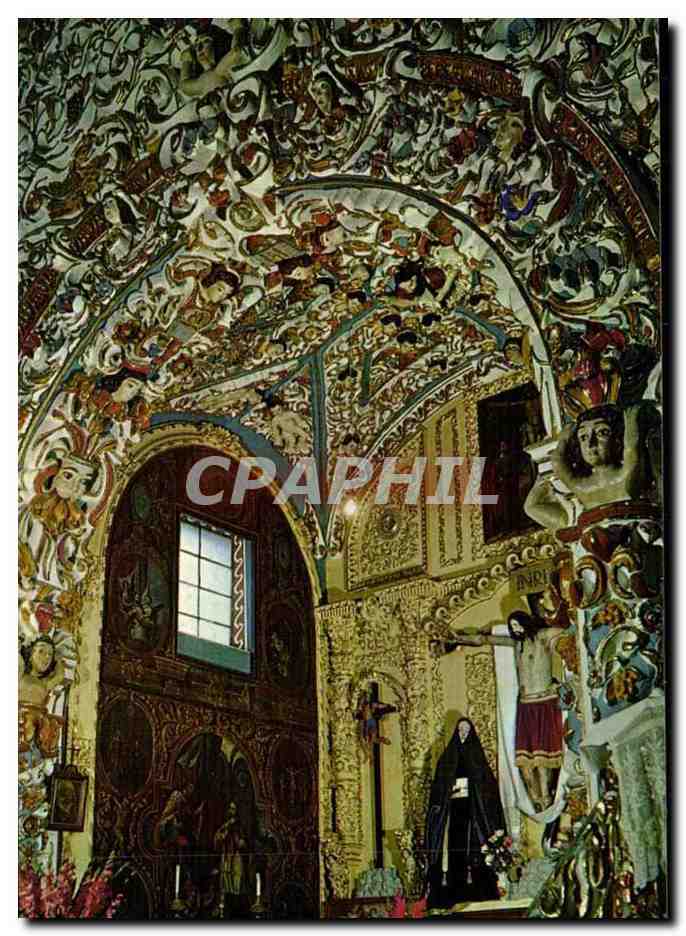 Innenraum der Kirche Santa María Tonantzintla — Puebla, Mexiko — Ausgabe VISTACOLOR