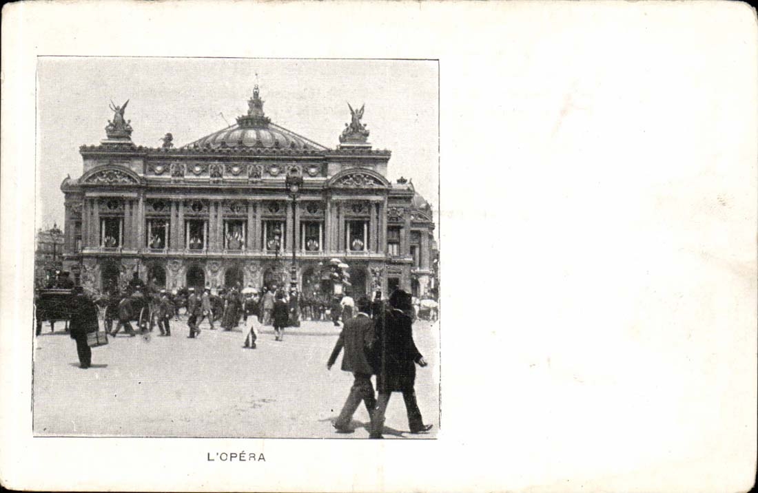 Paris CPA L'opera