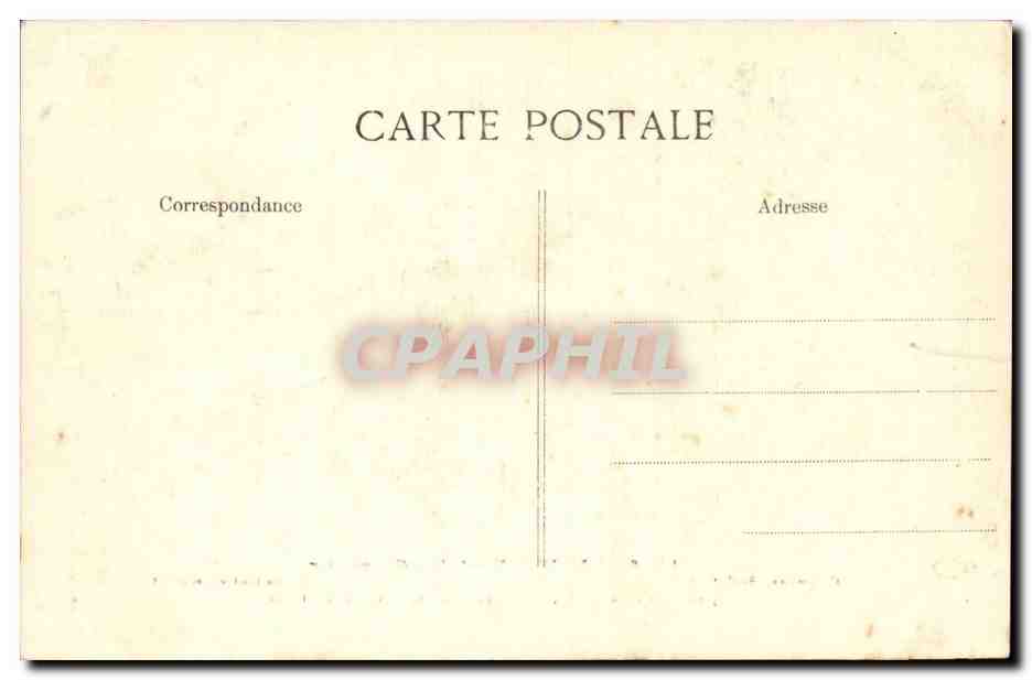 Paris CPA Fontaine CArpeaux  — Verso