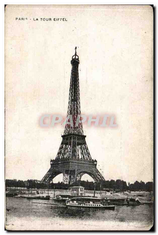 Paris CPA La tour Eiffel