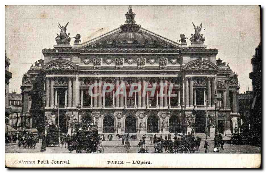 Paris CPA L'Opera