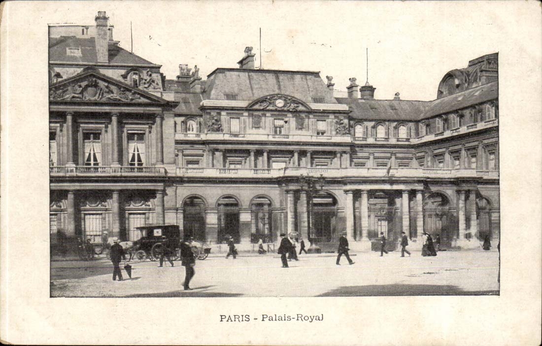 Paris CPA Palais Royal