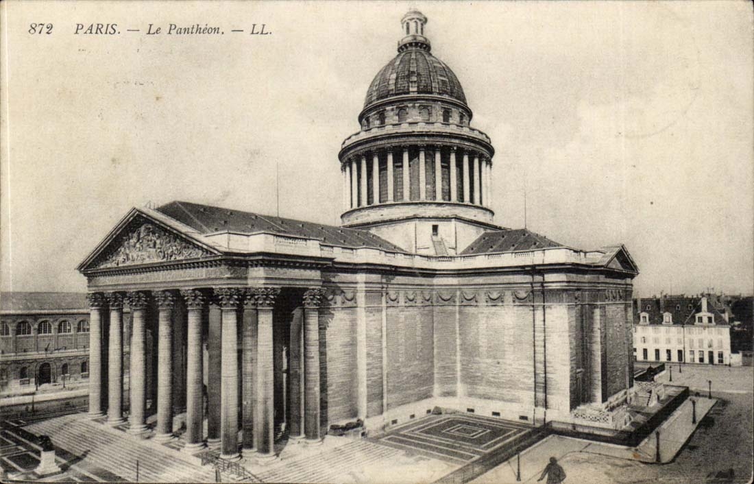 Paris CPA Le Pantheon
