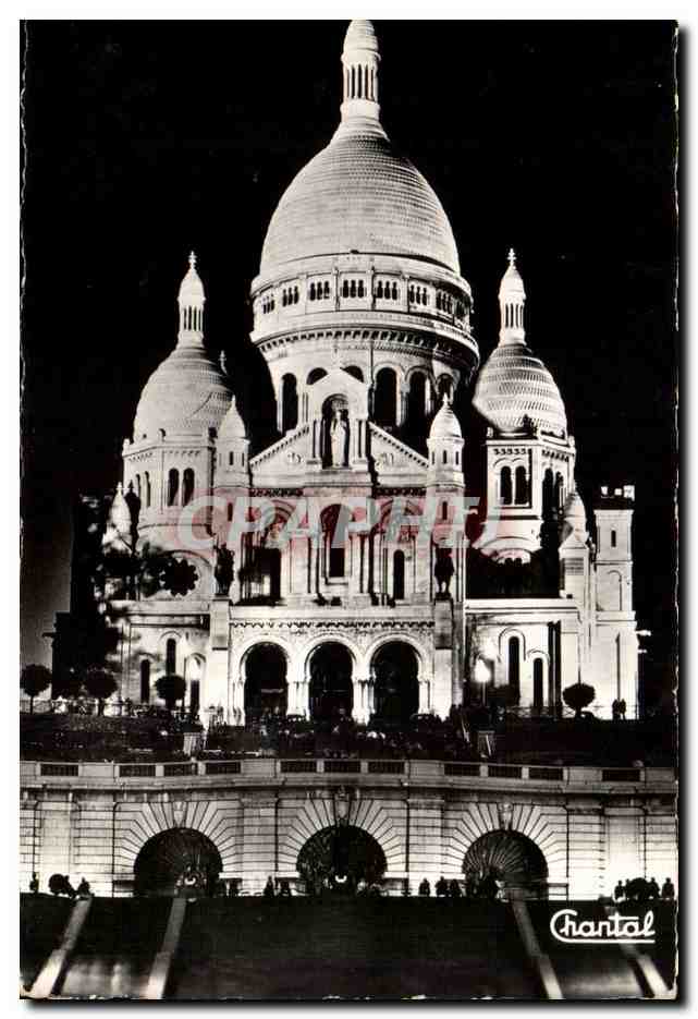 Paris CPA Basilique du Sacre Coeur de Montmartre 