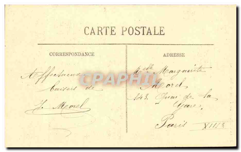 Rouen CPA Les fleches de Notre DAme — Verso