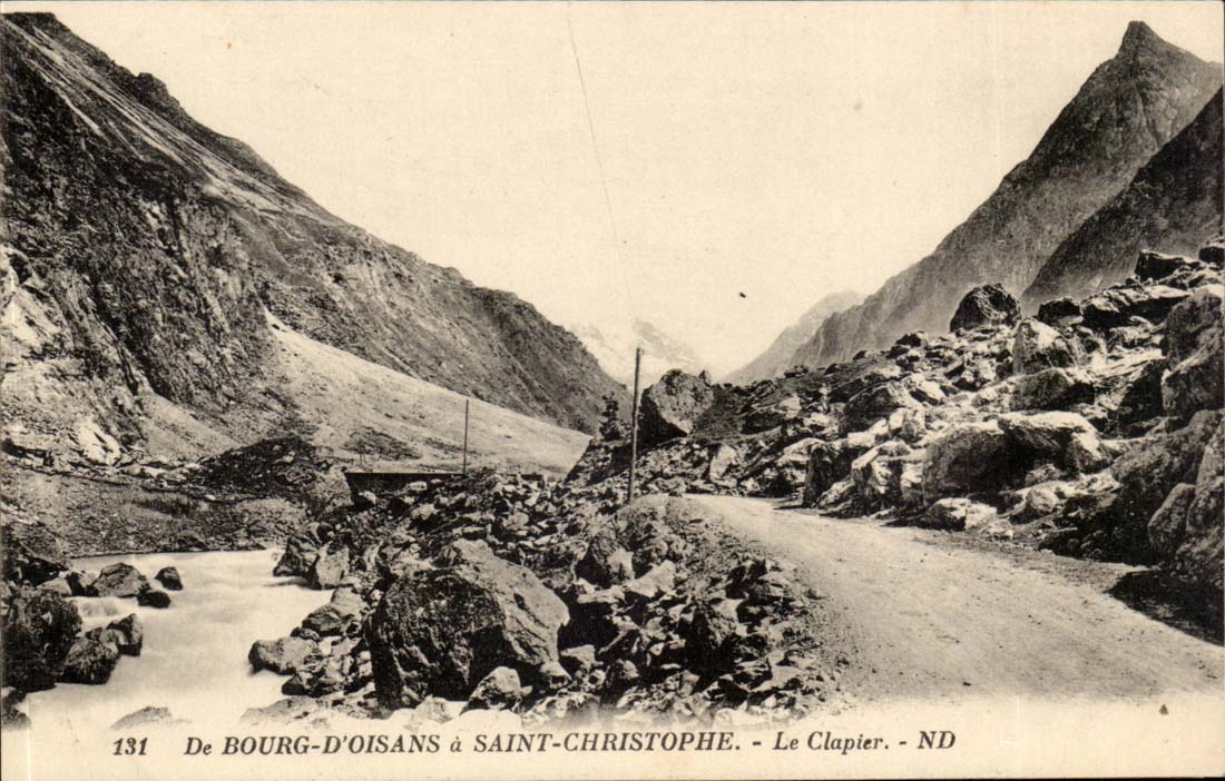 Le Clapier — De Bourg-d'Oisans à Saint-Christophe — ND — N° 131