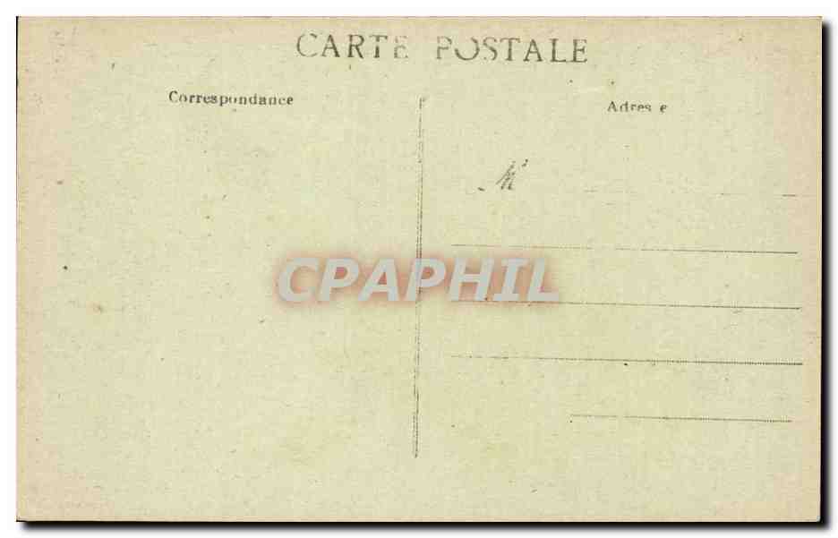 Saumur CPA L'hotel de ville 16eme — Rückseite