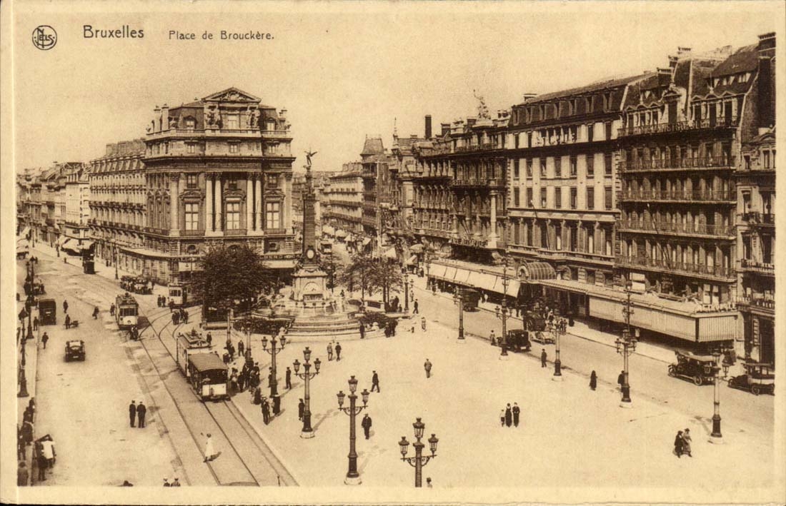 Belgique Belgie BRuxelles CPA Place de BRouckere