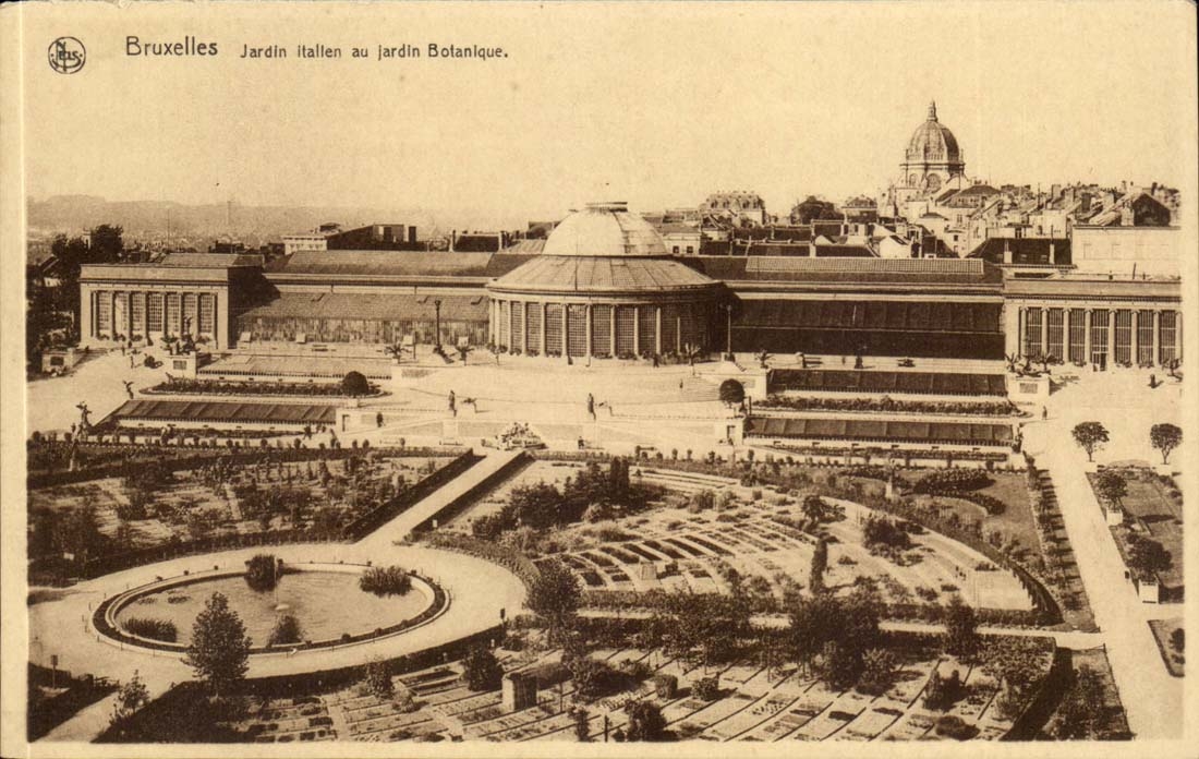 Bordeaux CPA Jardin italien au ajrdin botanique