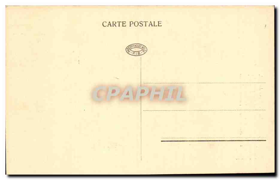 Belgie Belgique Bruxelles CPA Porte de Hal — Rückseite