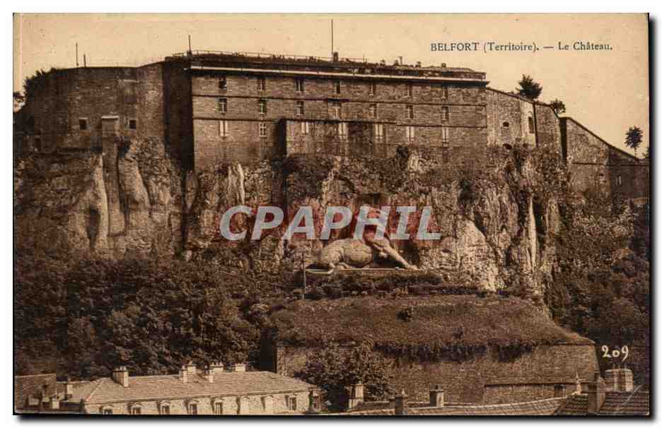 Belfort CPA Le chateau (lion)