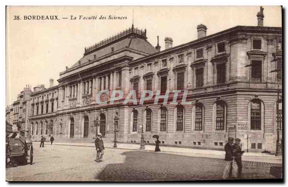 Bordeaux CPA La faculte des Sciences