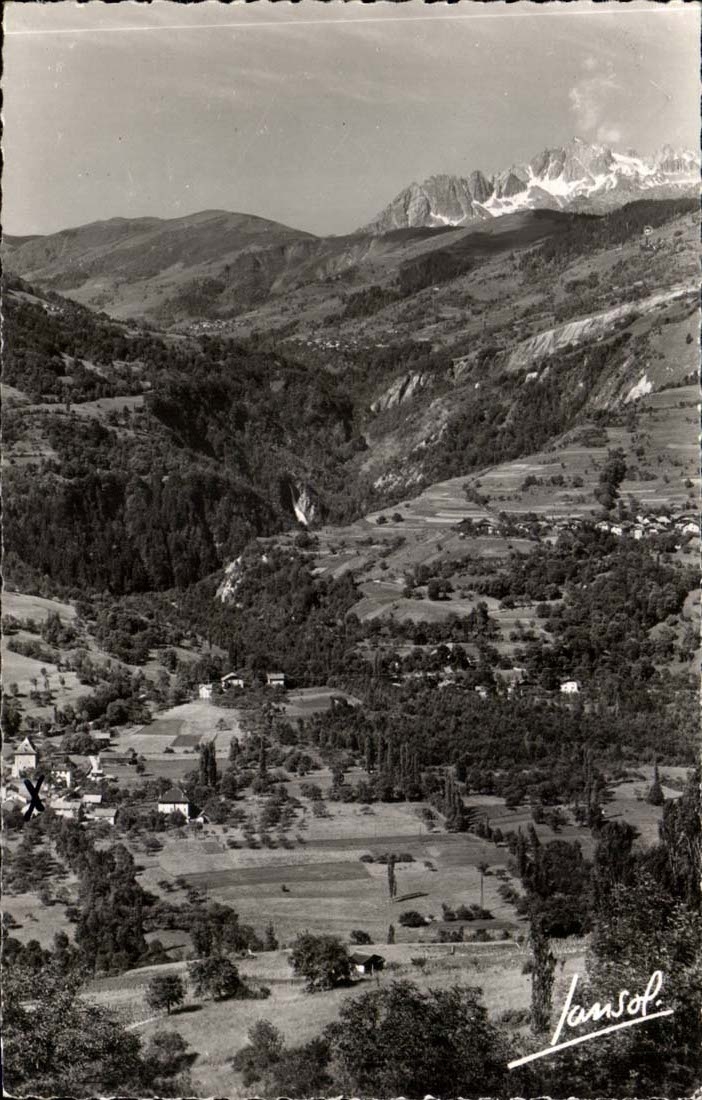 Environs de la Lechere les Bains CPM Vallee du Morel Bellecombe Saint Ouen et Doucy