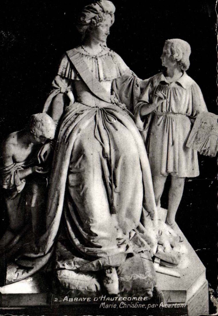 Abbaye d'Hautecombe CPA Marie Christine par Albertoni