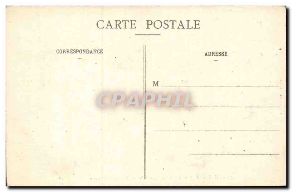 CPA Chartres La cathedrale — Verso