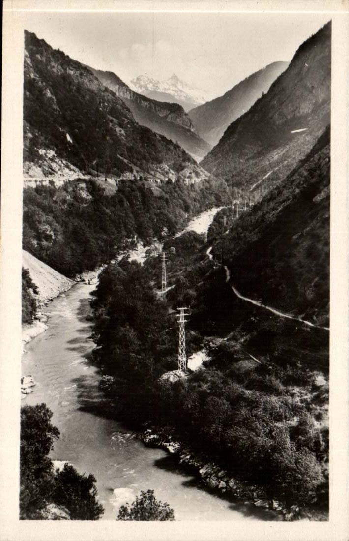 Tal der Isère — zwischen Aigueblanche und Montiers — Edition Gill, Annecy