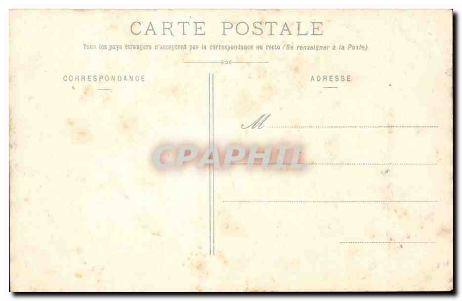CPA Ligne d'Aix les Bains a Culoz Tunnel de Brison — Rückseite