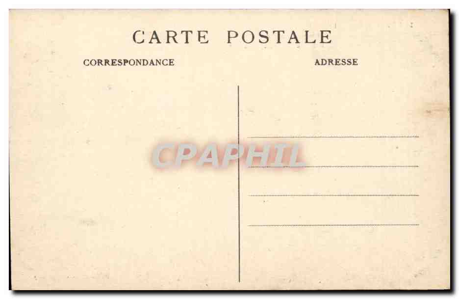 CPA Le Bourget du lac Embouchure de l'Eysse dans le lac du Bourget — Verso