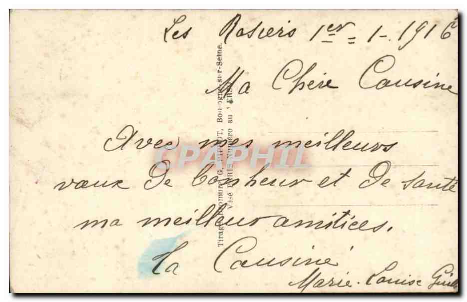 Clairon de Victoire — Buena Año — DIX 210/3 — Reverso