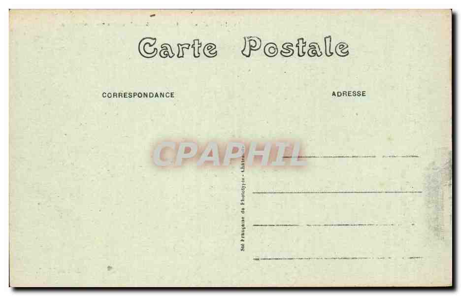 Le Mans — Cathédrale et Escalier monumentale — Edition N. G. — Verso