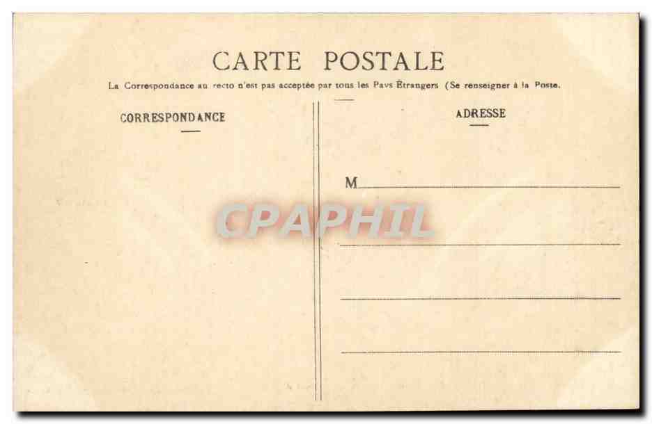 Pelerinage de ND du Chene CPA Lieux saints a vol d'oiseau — Rückseite