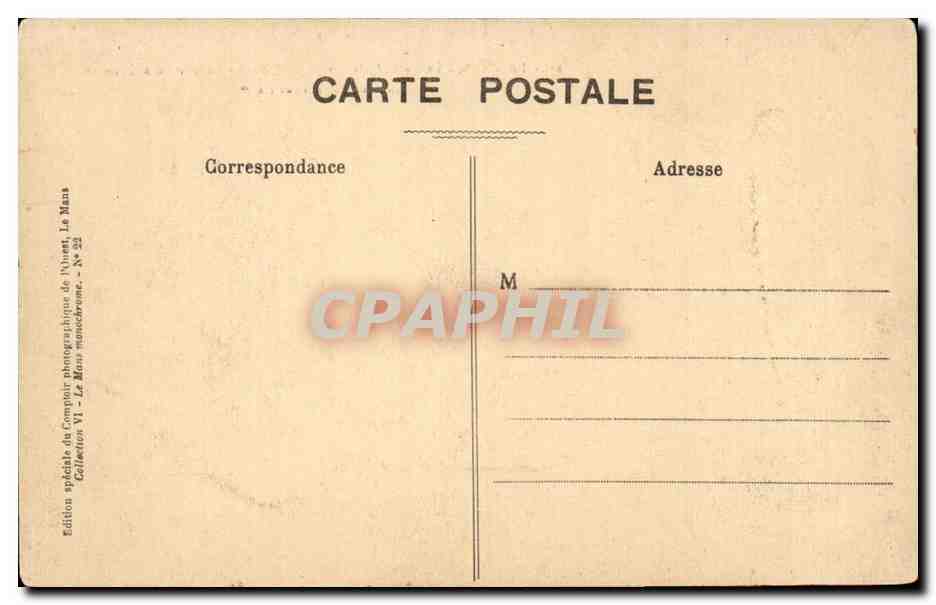 Le Mans - La Cathédrale (Style Gothique) - Chœur du xiiième siècle — Verso
