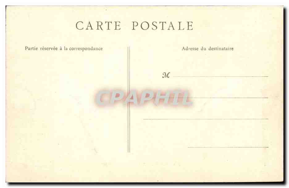 Le vieux Mans CPA Le Grabatoire — Rückseite