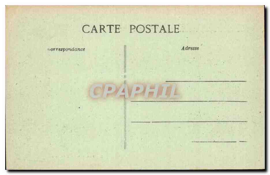 Le Mans CPA La cathedrale St Julien La nef — Rückseite