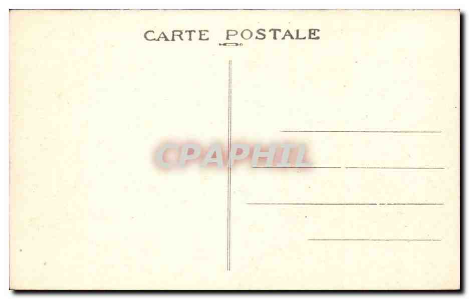 Solesmes CPA Vue generale de l'abbaye et vallee de la SArthe — Verso