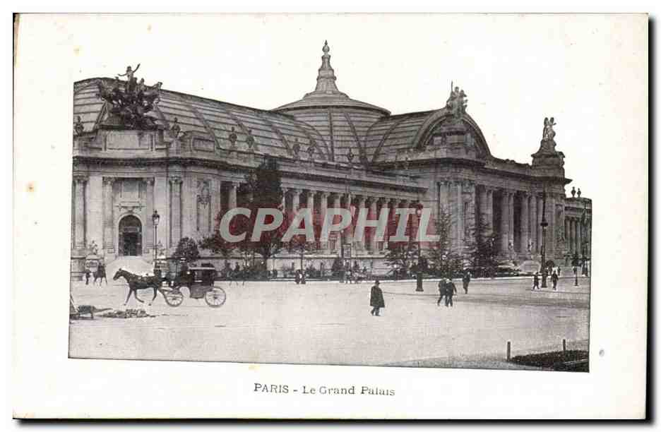 Paris CPA Le grand palais