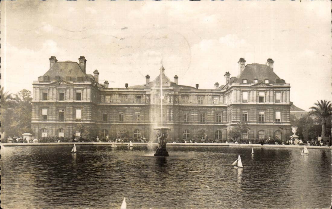 Paris CPA palais du Luxembourg