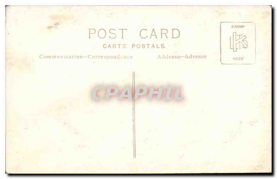 Arts - Tableau - Woman wearing in fine clothing - CPA  — Verso