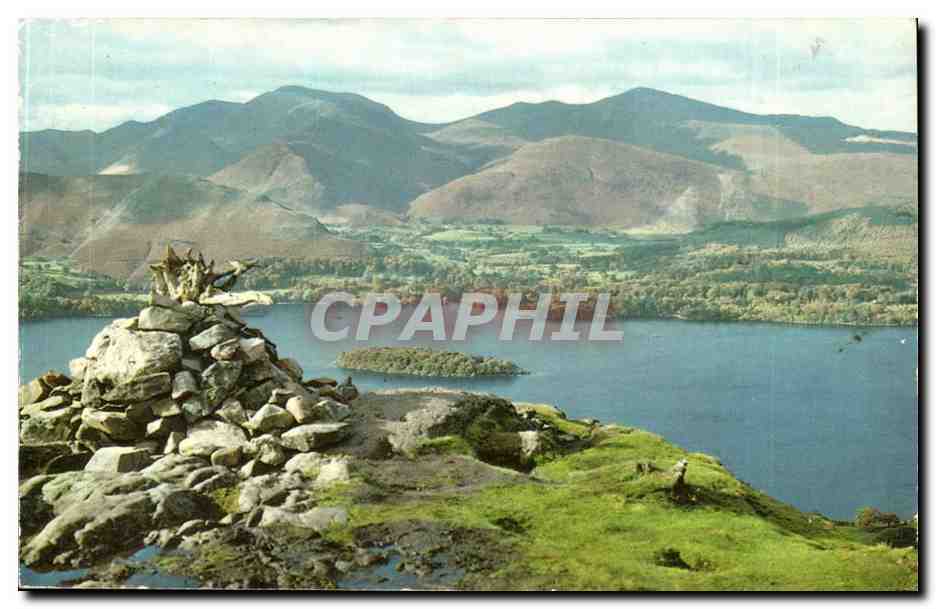 Angleterre - England - The English Lakes Keswick - North Western Falls from Walls Crag- CPA 