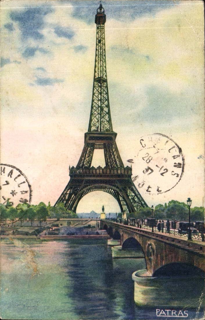 Paris 7 - Tour Eiffel - Les jolis coins de Paris- CPA 