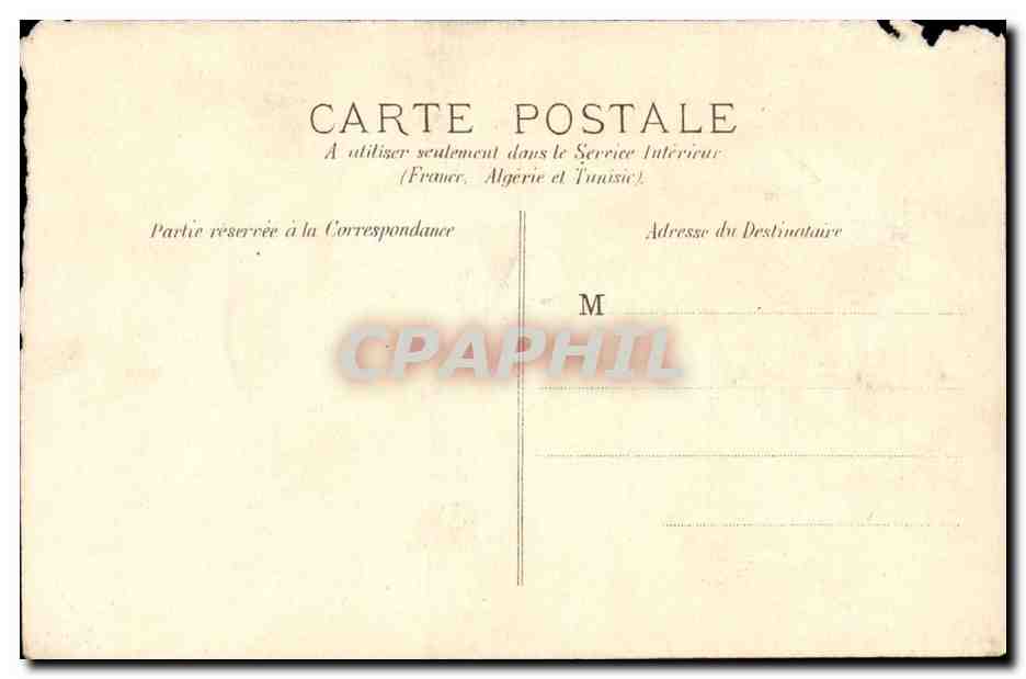 fantaisie - Femme - Mon pere m'a donne un mari - Chat - Musique - Humour - CPA  — Rückseite