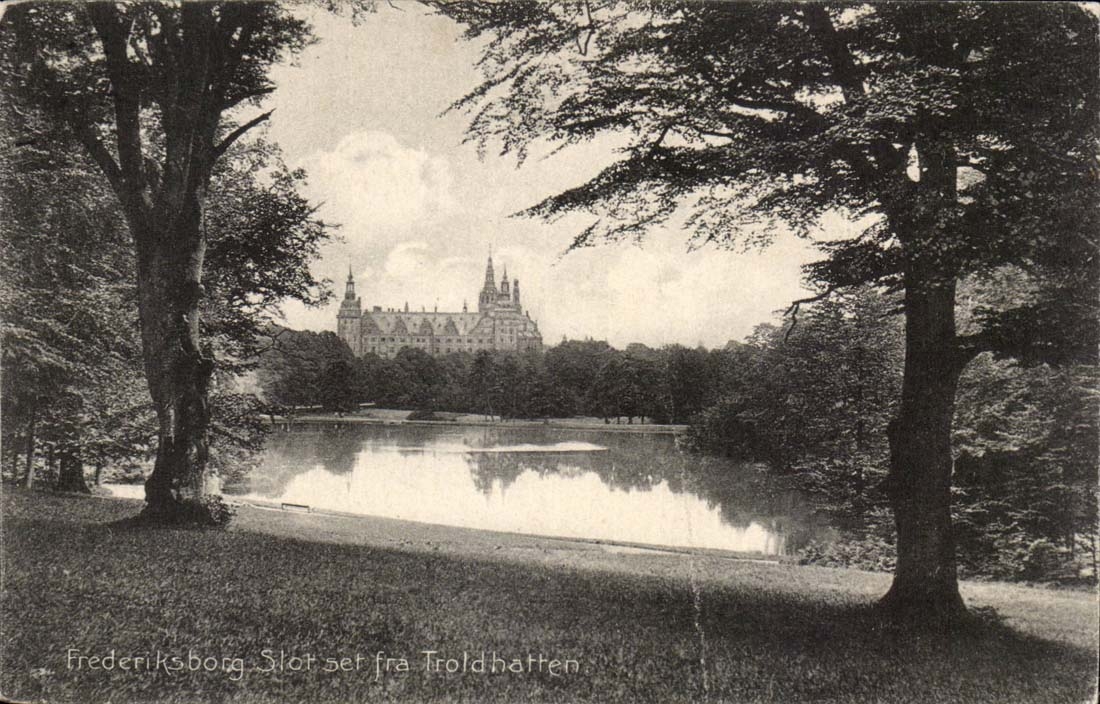 Danemark - Frederiksborg - Sot set fra Troldhotten CPA 